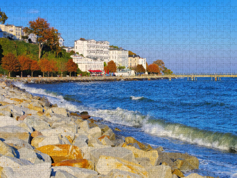 Promenade Sassnitz - CALVENDO Foto-Puzzle'