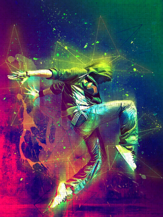 Cooler Move - Street Dance - CALVENDO Foto-Puzzle'