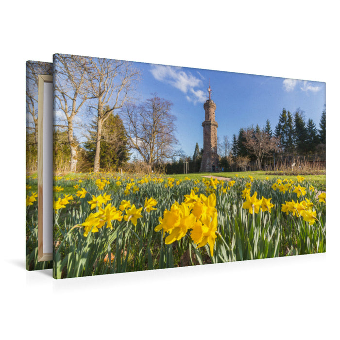 Premium Textil-Leinwand Friedrichsturm