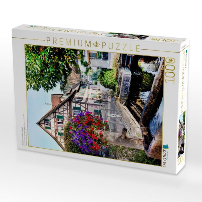 Das Gerberviertel in Schiltach - CALVENDO Foto-Puzzle'