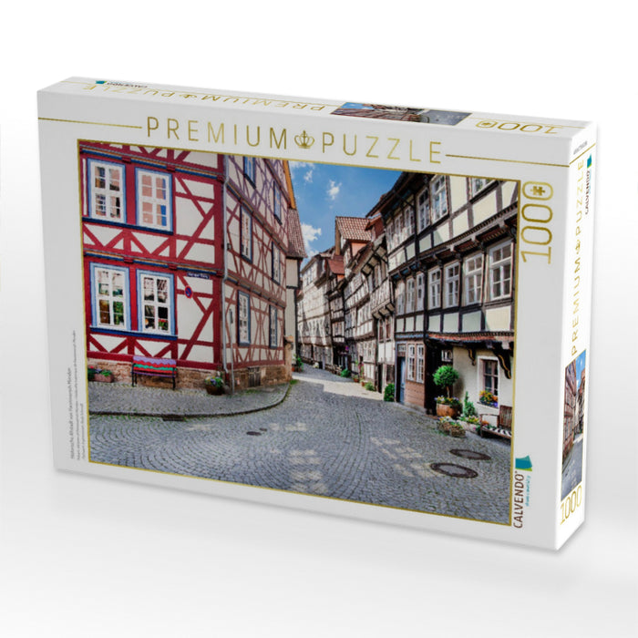 Historische Altstadt von Hannoversch Münden - CALVENDO Foto-Puzzle'