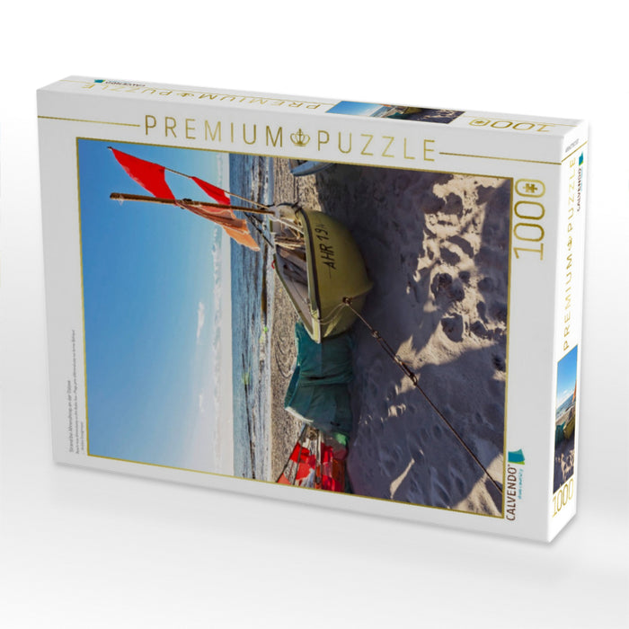 Strand bei Ahrenshoop an der Ostsee - CALVENDO Foto-Puzzle'