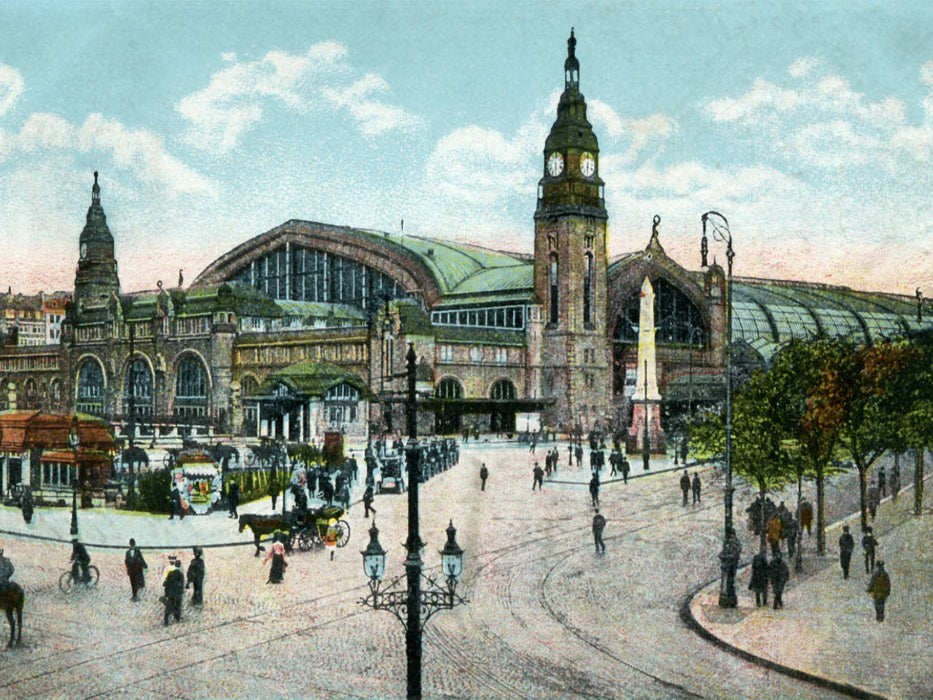 Hamburger Hauptbahnhof - CALVENDO Foto-Puzzle'