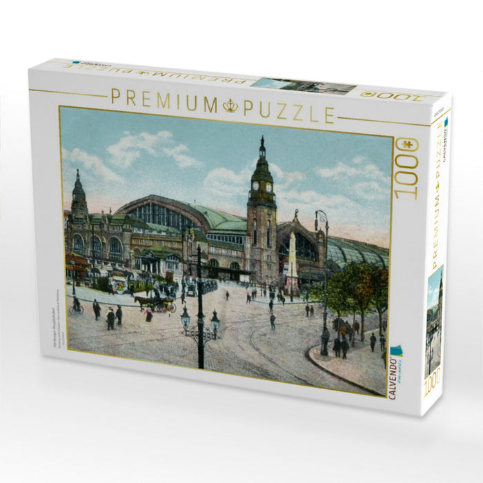 Hamburger Hauptbahnhof - CALVENDO Foto-Puzzle'