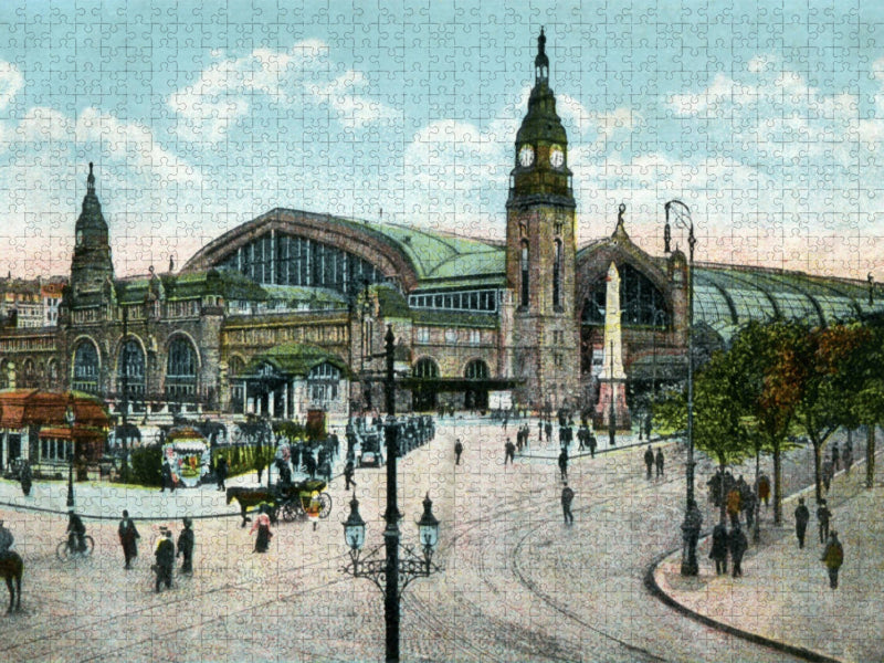 Hamburger Hauptbahnhof - CALVENDO Foto-Puzzle'