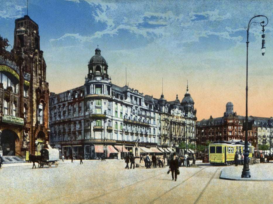 Frankfurt am Main, Bahnhofsplatz 1000 Teile Puzzle quer - CALVENDO Foto-Puzzle'