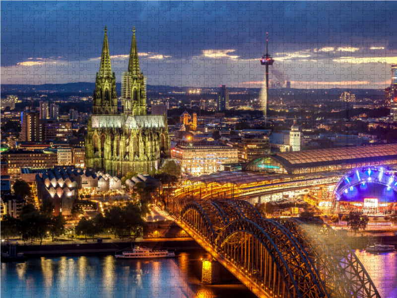 Cologne - CALVENDO photo puzzle 