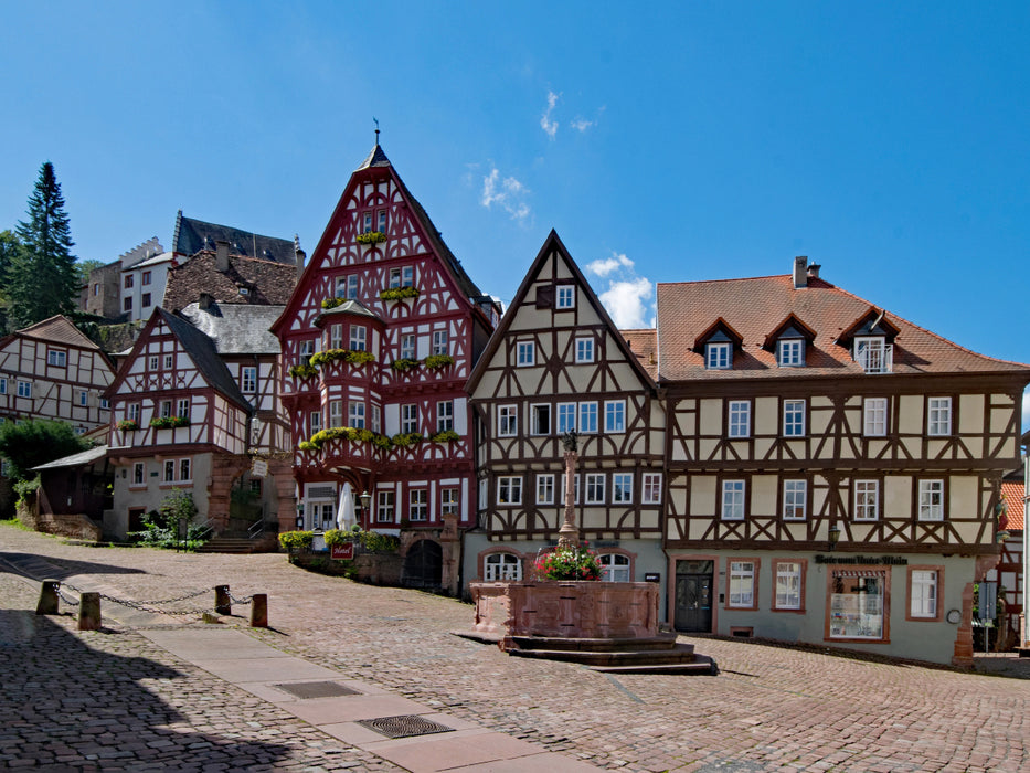 Ein Motiv aus dem Kalender Miltenberg, Perle am Main 1000 Teile Puzzle quer - CALVENDO Foto-Puzzle'