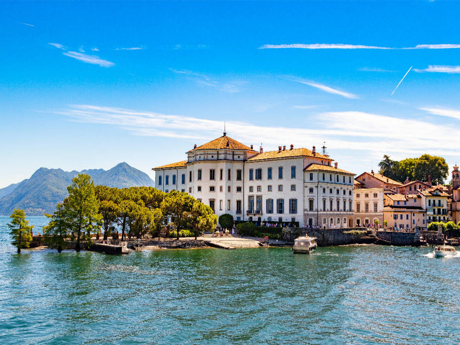 Blick auf die Isola Bella - CALVENDO Foto-Puzzle'