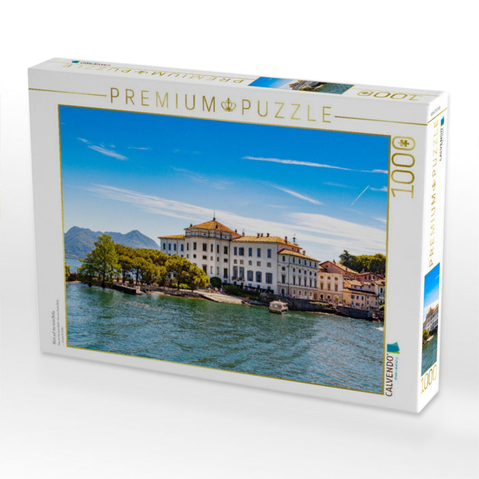 Blick auf die Isola Bella - CALVENDO Foto-Puzzle'