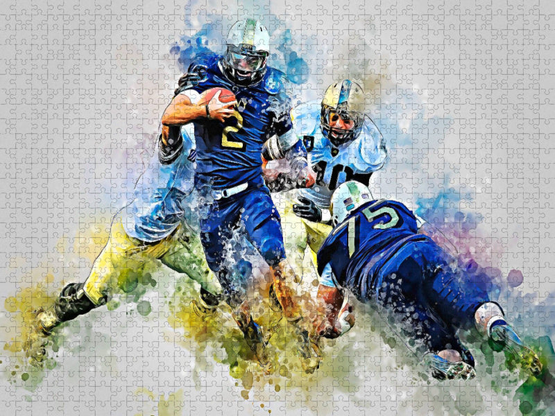 American Football extrem - CALVENDO Foto-Puzzle'