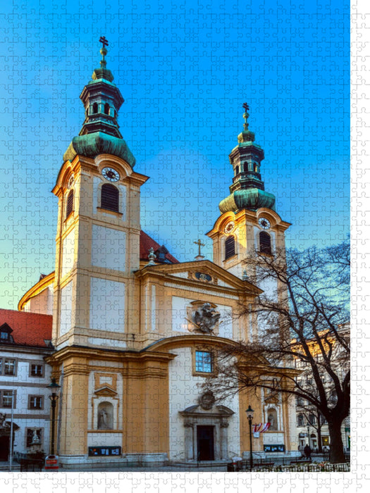 Servitenkirche 1670 - CALVENDO Foto-Puzzle'