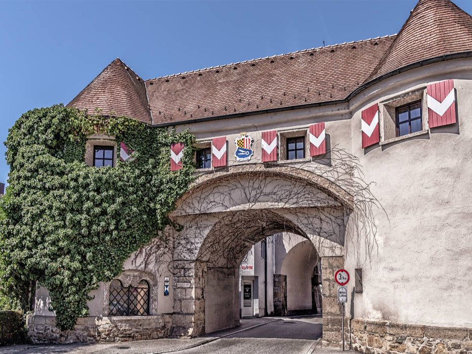 Das Linzer Tor, ein ehemaliger Stadtturm - CALVENDO Foto-Puzzle'