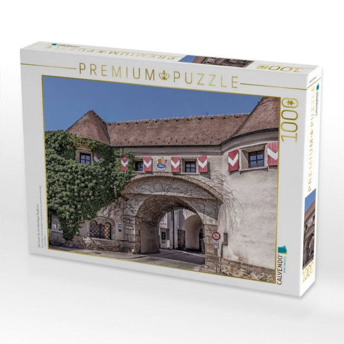 Das Linzer Tor, ein ehemaliger Stadtturm - CALVENDO Foto-Puzzle'