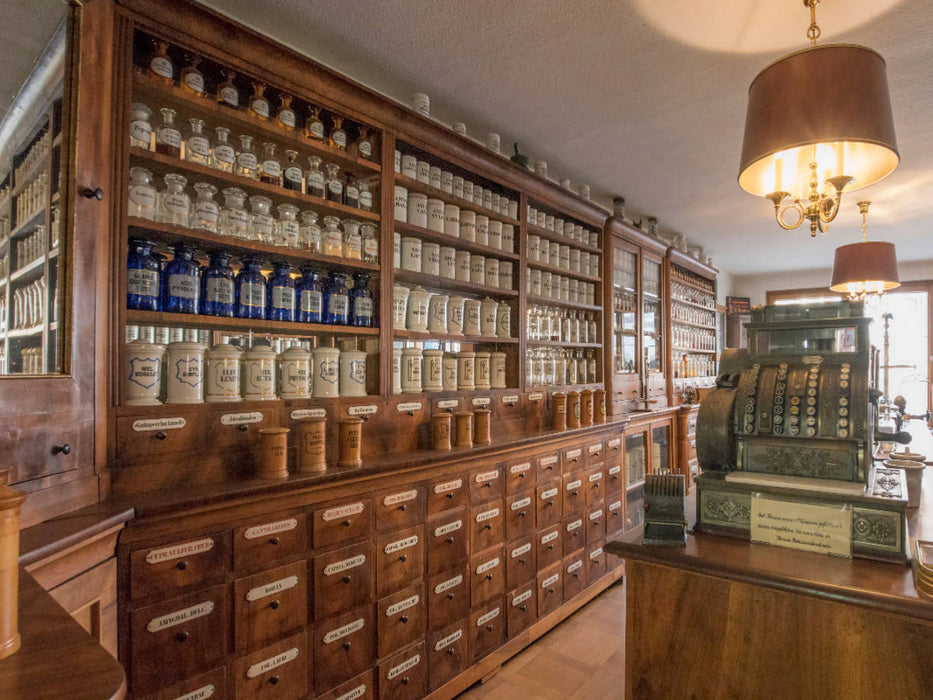Der Eingangsbereich des Apothekenmuseums - CALVENDO Foto-Puzzle'