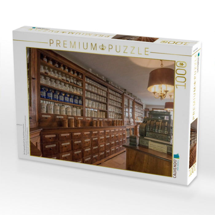 Der Eingangsbereich des Apothekenmuseums - CALVENDO Foto-Puzzle'