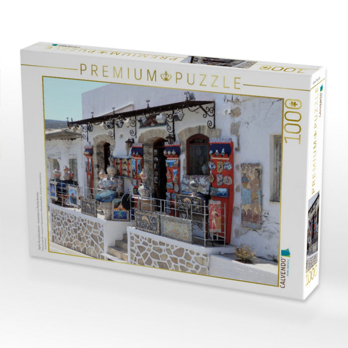 Töpfer Kunsthandwerk - Souveniers in Pachia Ammos - CALVENDO Foto-Puzzle'