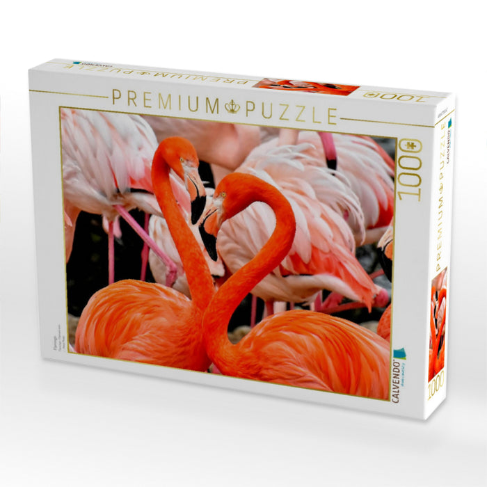 Flamingo - CALVENDO Foto-Puzzle'