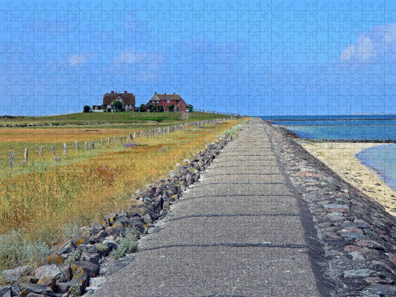 Hallig Hooge - CALVENDO Foto-Puzzle'