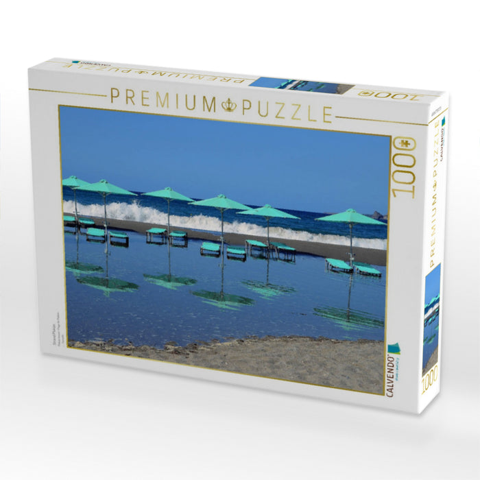 Strand Plakias - CALVENDO Foto-Puzzle'