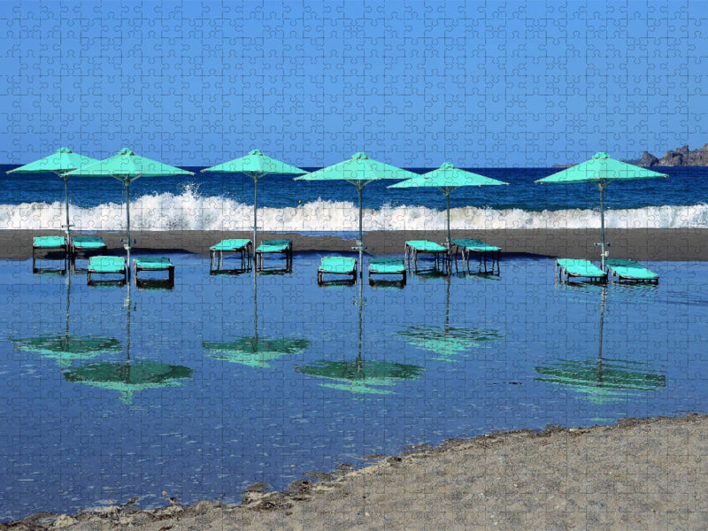 Strand Plakias - CALVENDO Foto-Puzzle'