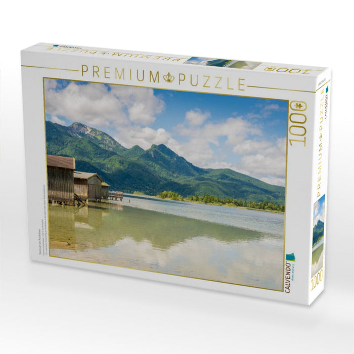 Sommer am Kochelsee - CALVENDO Foto-Puzzle'