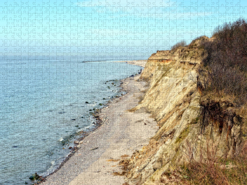 Blick aufs Meer bei Wustrow - CALVENDO Foto-Puzzle'