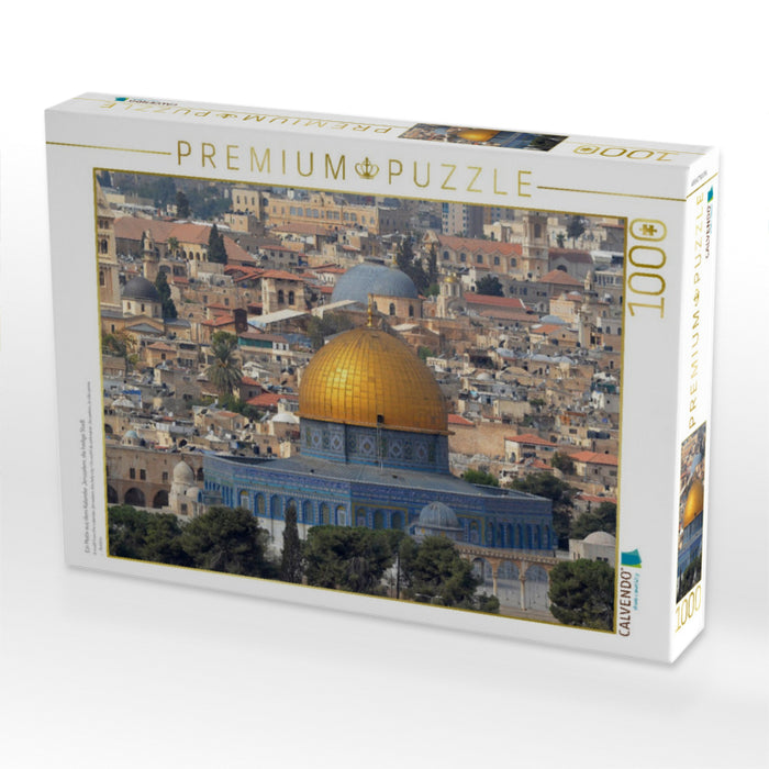 Ein Motiv aus dem Kalender Jerusalem, die heilige Stadt - CALVENDO Foto-Puzzle'