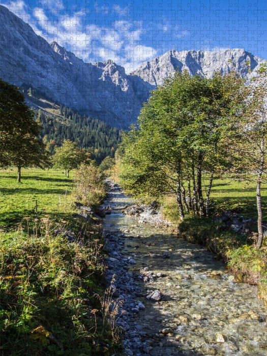 Enger-Grund-Bach - CALVENDO Foto-Puzzle'