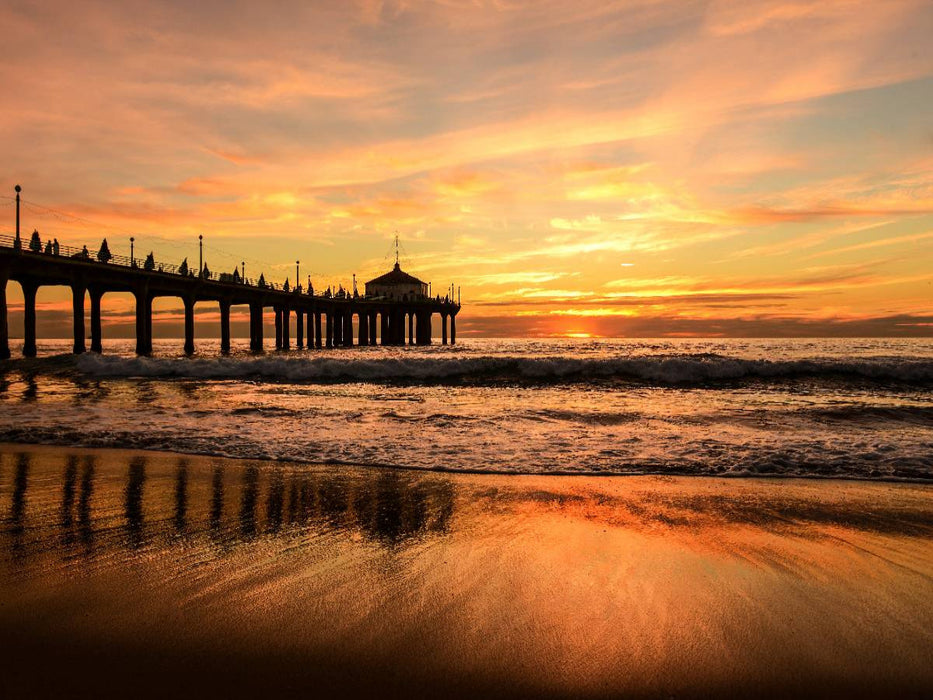 Sonnenaufgang an der Ostsee - CALVENDO Foto-Puzzle'
