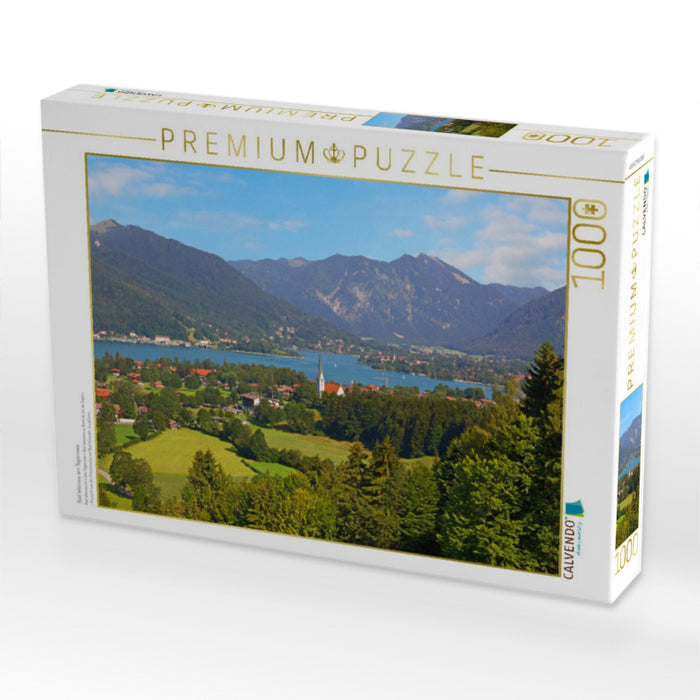 Bad Wiessee am Tegernsee - CALVENDO Foto-Puzzle'