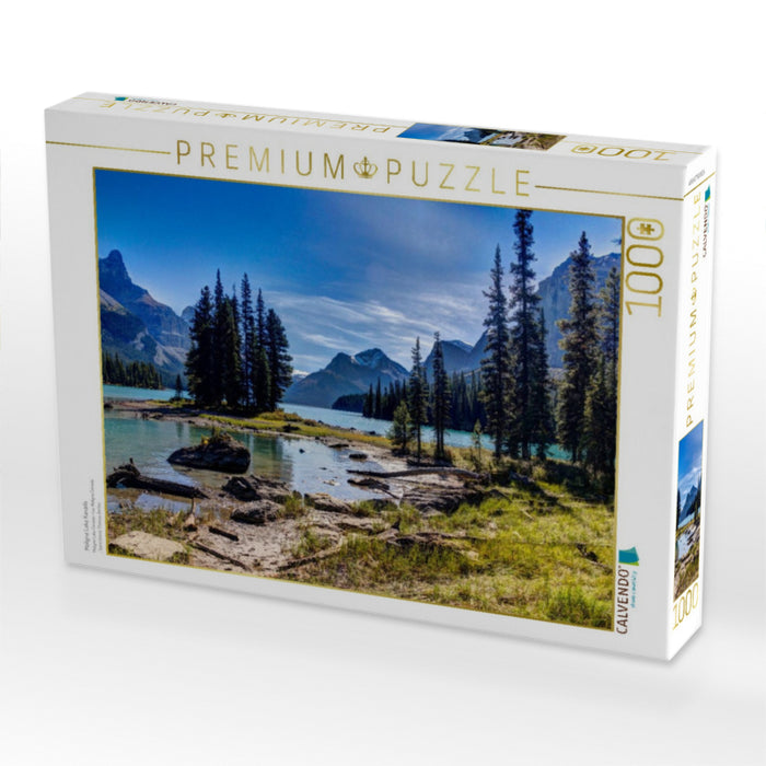 Maligne Lake Kanada - CALVENDO Foto-Puzzle'