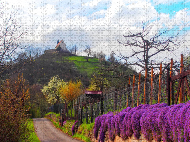 Premiumwandern von Hirschau zur Wurmliger Kapelle - CALVENDO Foto-Puzzle'