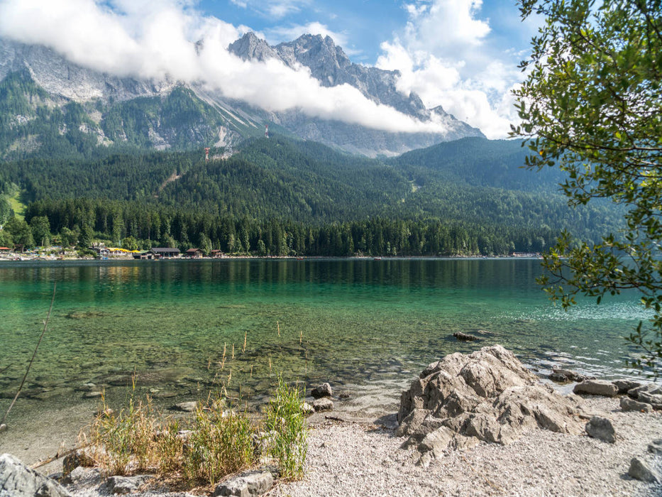 Eibsee bei Grainau - CALVENDO Foto-Puzzle'