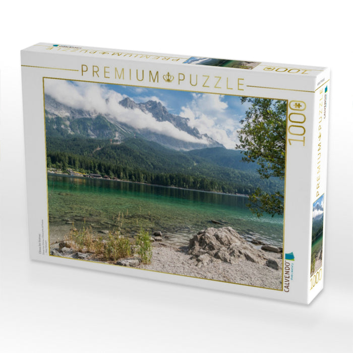 Eibsee bei Grainau - CALVENDO Foto-Puzzle'