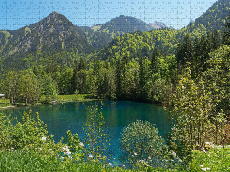 Christlessee im Trettachtal - CALVENDO Foto-Puzzle'