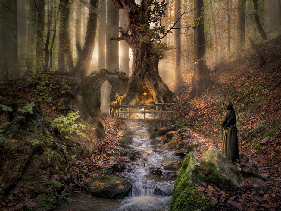 Wächter des Waldes - CALVENDO Foto-Puzzle'