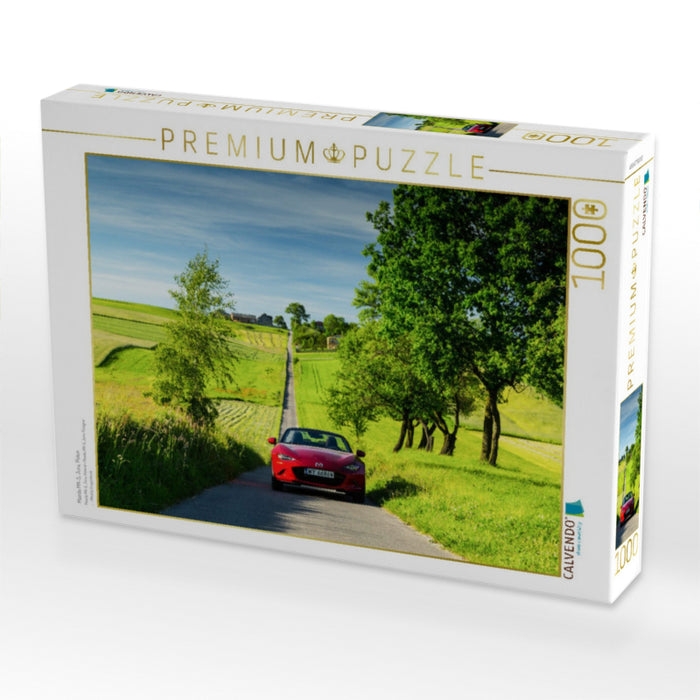 Mazda MX-5, Jura, Polen - CALVENDO Foto-Puzzle'