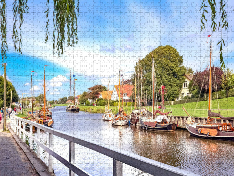Carolinensiel Hafen - CALVENDO Foto-Puzzle'