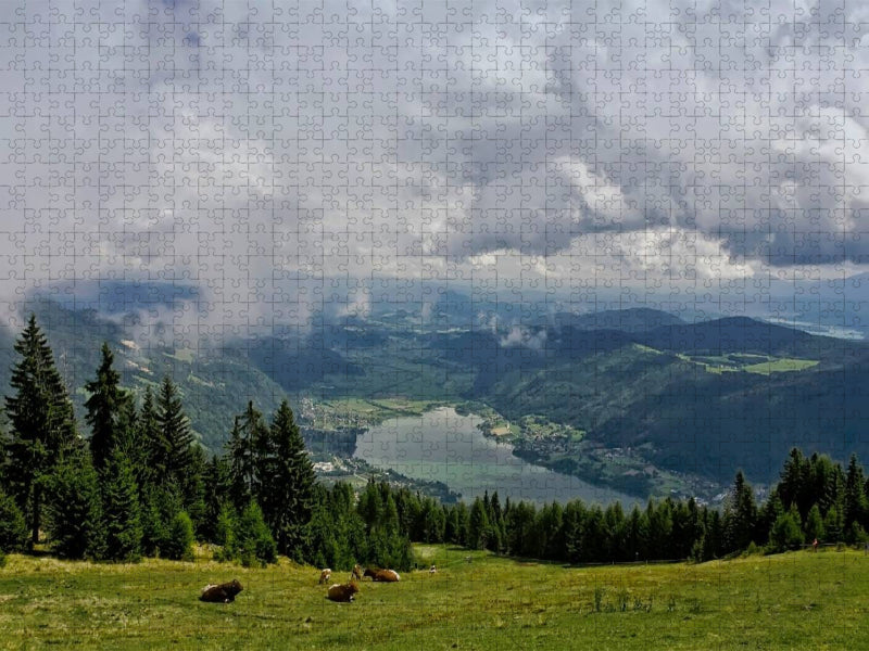 Ossiacher See - CALVENDO Foto-Puzzle'