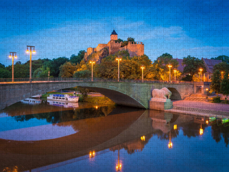 Burg Giebichenstein in Halle - CALVENDO Foto-Puzzle'