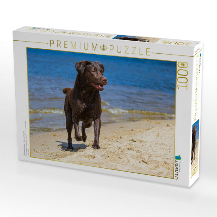 Labrador Retriever - Sommerfreuden - CALVENDO Foto-Puzzle'