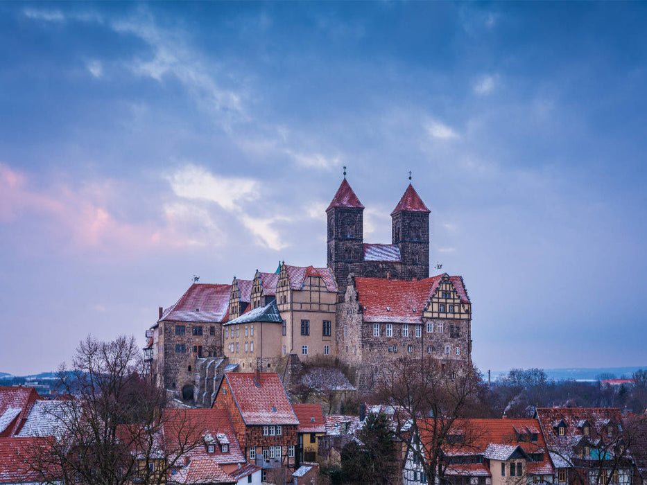 Schloss in Quedlinburg - CALVENDO Foto-Puzzle'