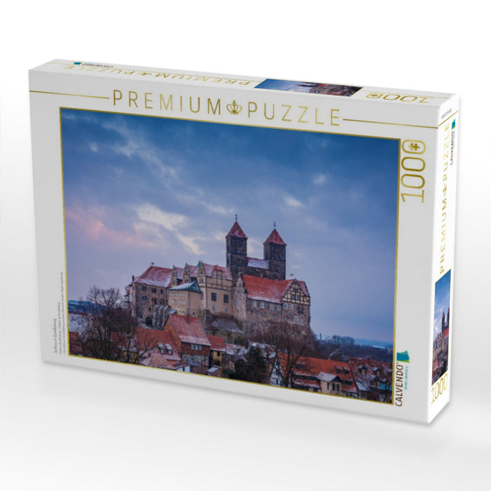 Schloss in Quedlinburg - CALVENDO Foto-Puzzle'