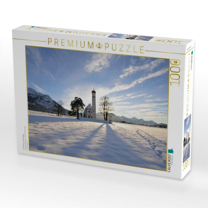 St. Coloman, Schwangau - CALVENDO Foto-Puzzle'