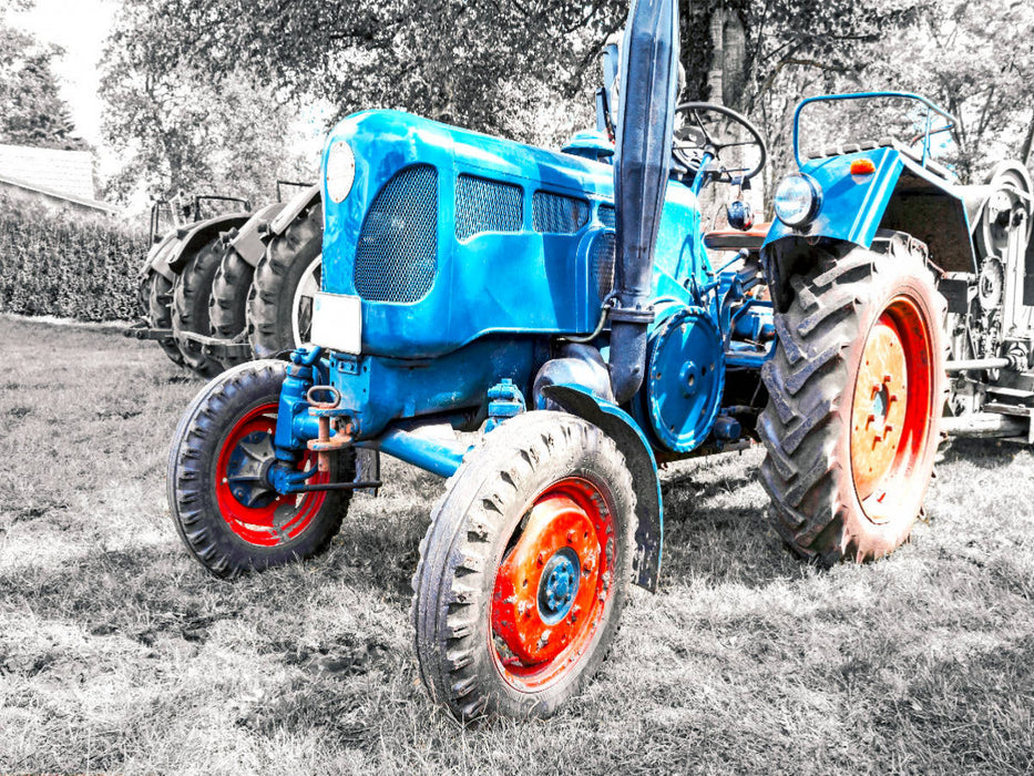 Oldtimer Trecker Lanz - CALVENDO Foto-Puzzle'