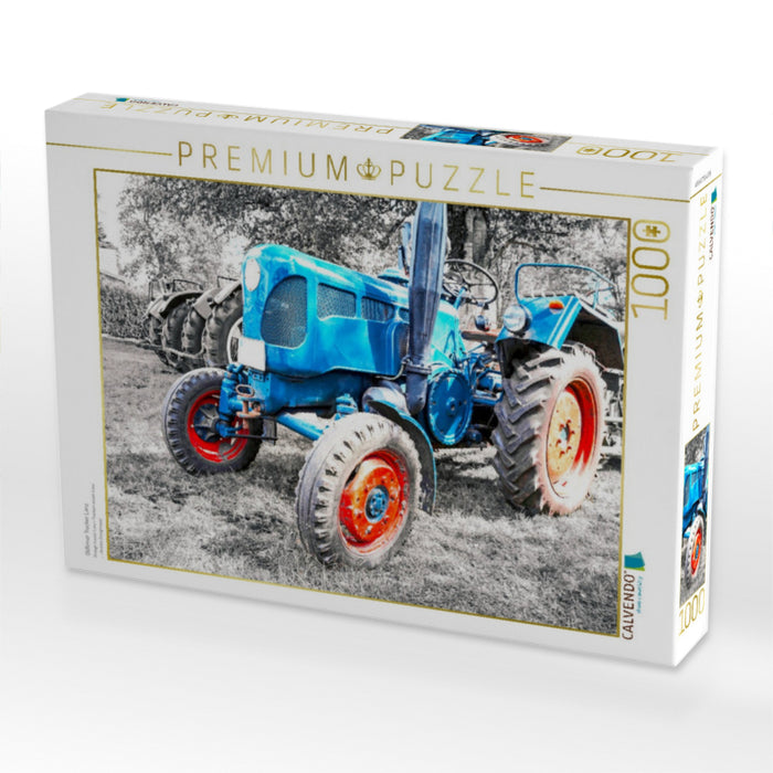 Oldtimer Trecker Lanz - CALVENDO Foto-Puzzle'