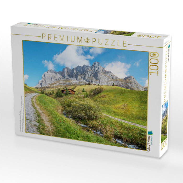 Wanderweg nach Partnun im Prättigau - CALVENDO Foto-Puzzle'