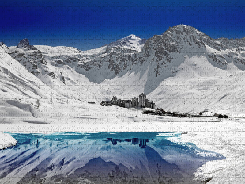 Tignes Val Claret - CALVENDO Foto-Puzzle'
