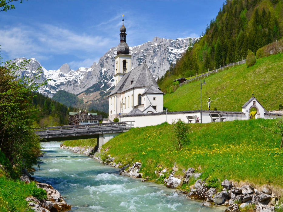 Pfarrkirche St. Sebastian - CALVENDO Foto-Puzzle'